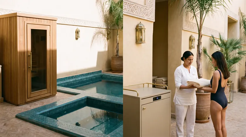 Does a spa pay back for a Moroccan property?