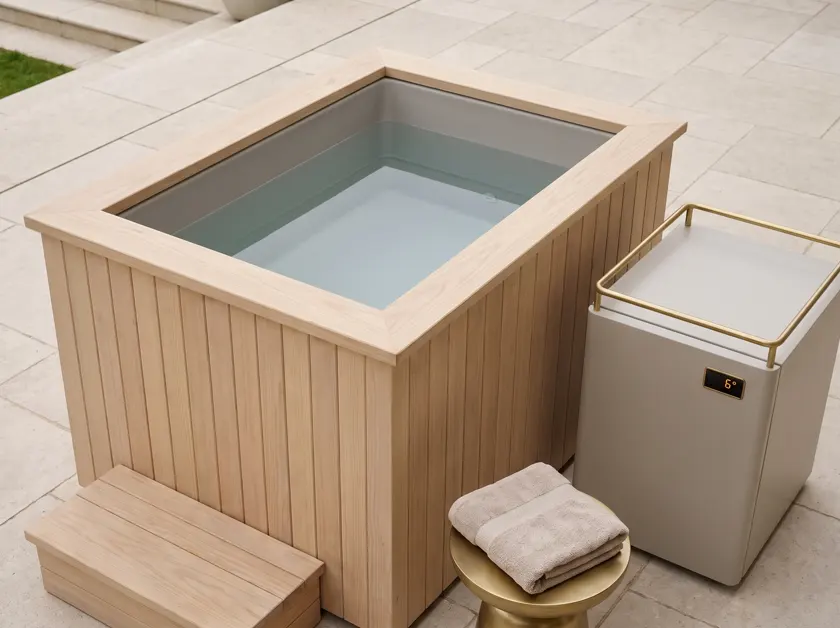 Insulated cold plunge tub with a chiller — Egypt