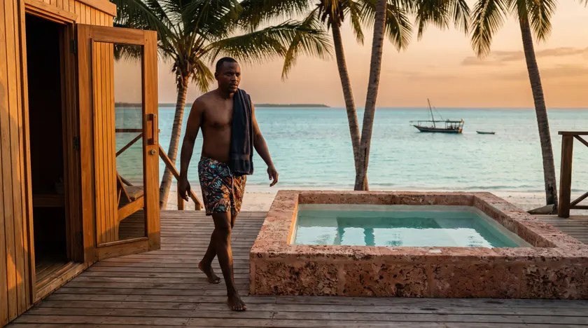 From the sauna door to the cold plunge — Tanzania
