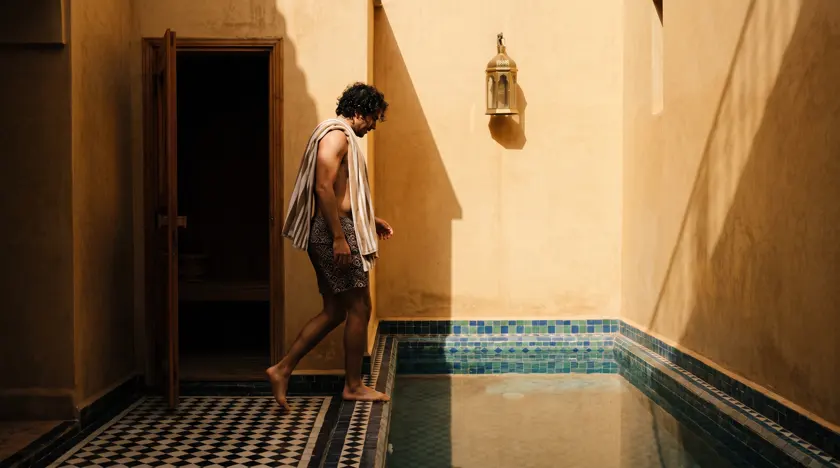 From the sauna door to the cold plunge — Morocco