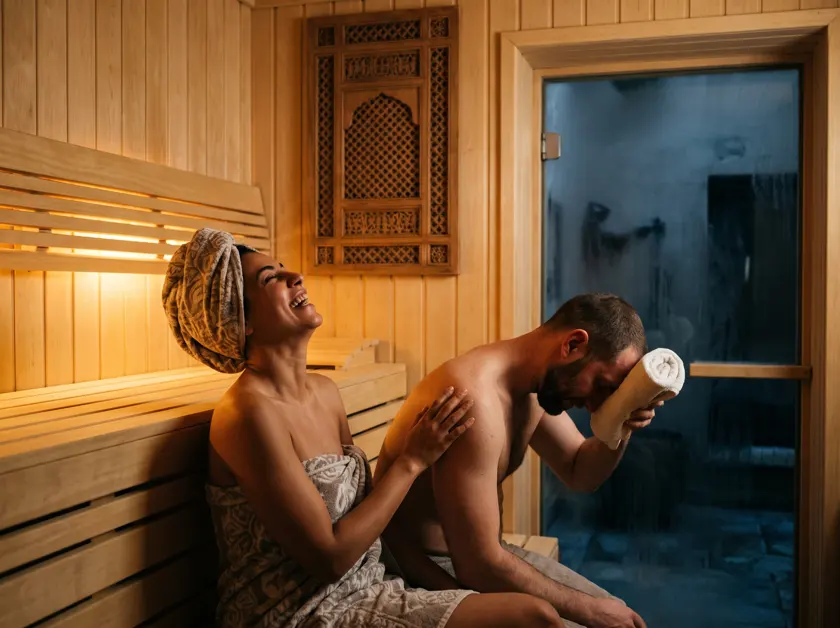 In the sauna — Egypt