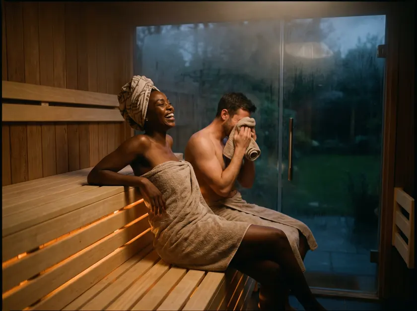 In the sauna — Kenya