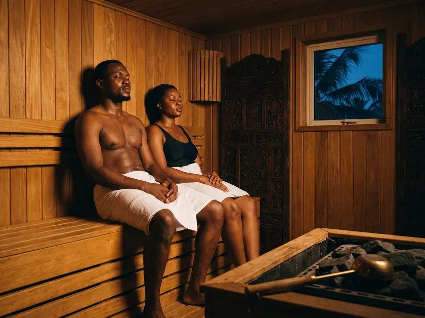 In the sauna — Nigeria
