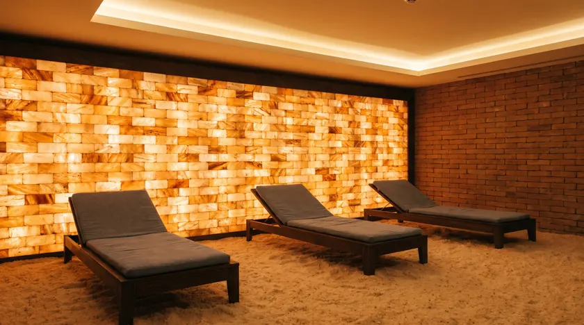 Halotherapy salt room — Nigeria