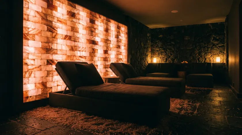 Halotherapy salt room — Mauritius