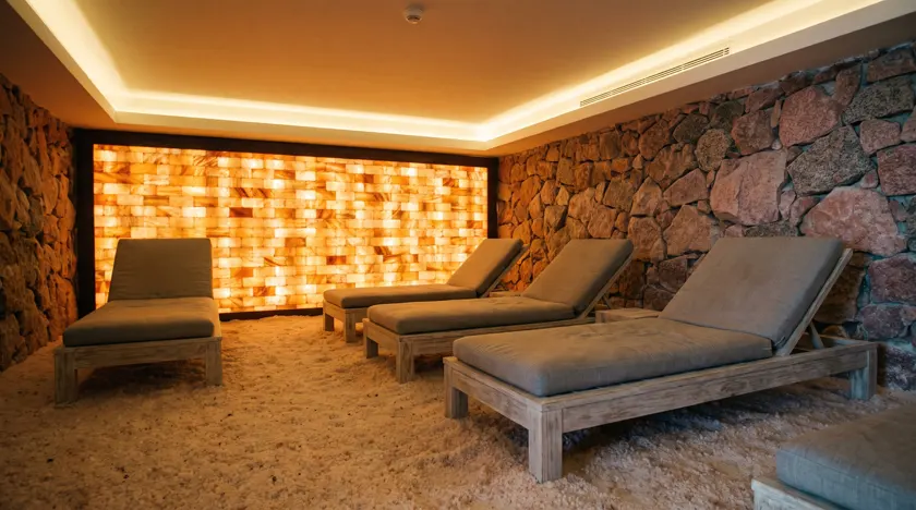 Halotherapy salt room — Seychelles