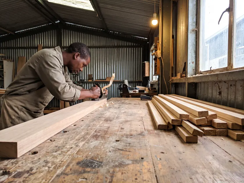 Our joinery in Paarden Eiland, Cape Town