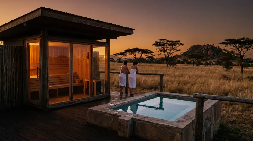 Safari camp & lodge spas
