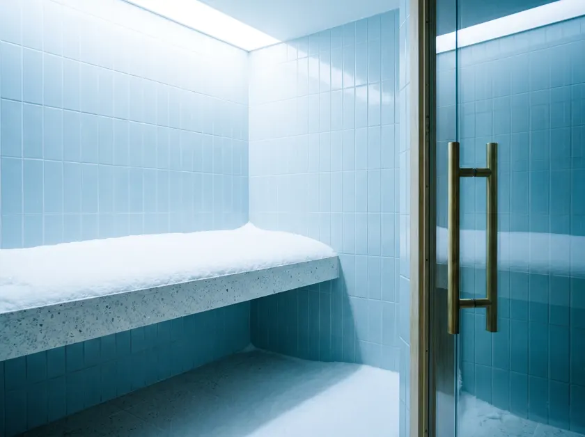 Snow room for a resort spa — Nigeria