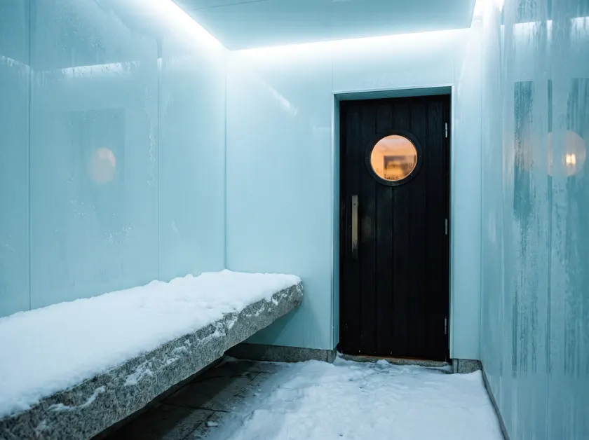 Snow room for a resort spa — Egypt