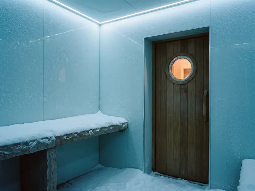 Snow room for a resort spa — South Africa